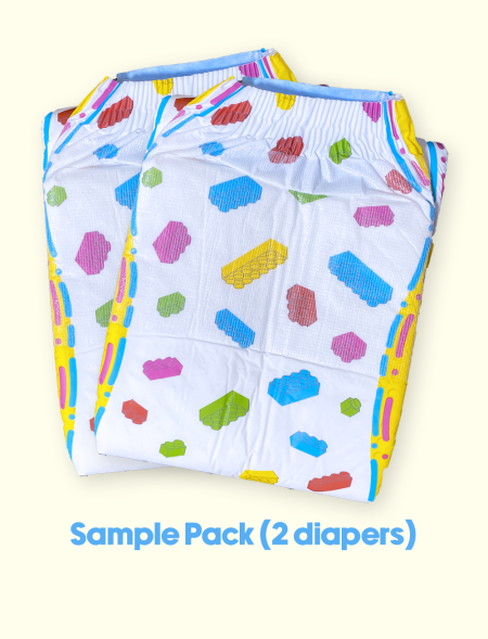 Set of two sample diaper of...