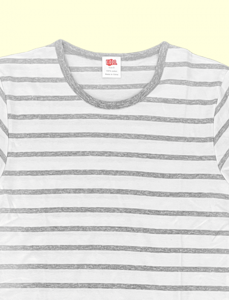 Onesie gray stripes