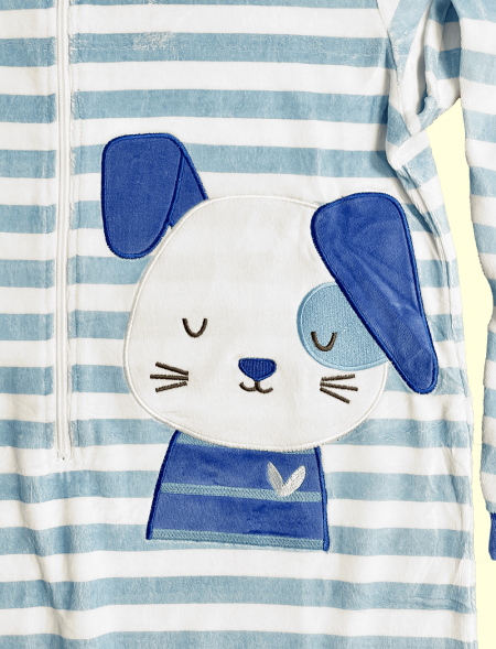 Puppy Strampler Mit Fuß