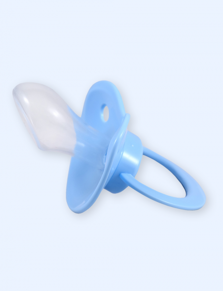 Adult pacifier blue rainbow...