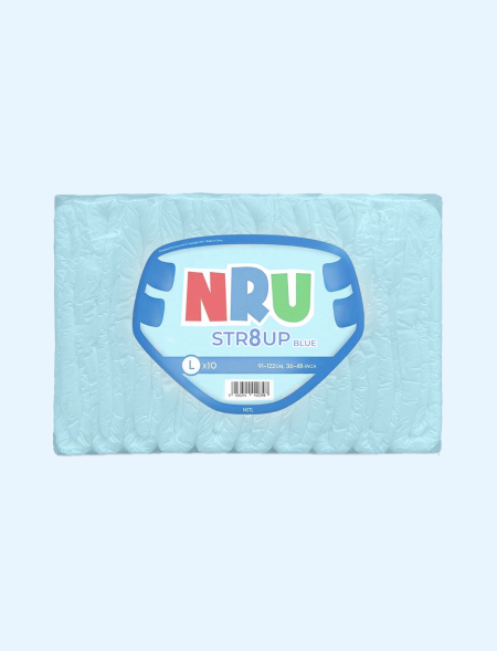 NRU Str8up blue