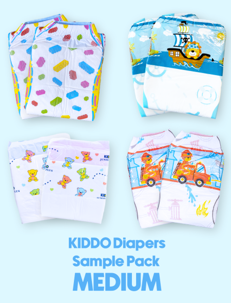 Test Pack Kiddo Diapers M