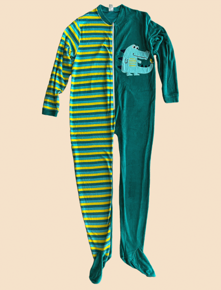 Croco Footed pajama