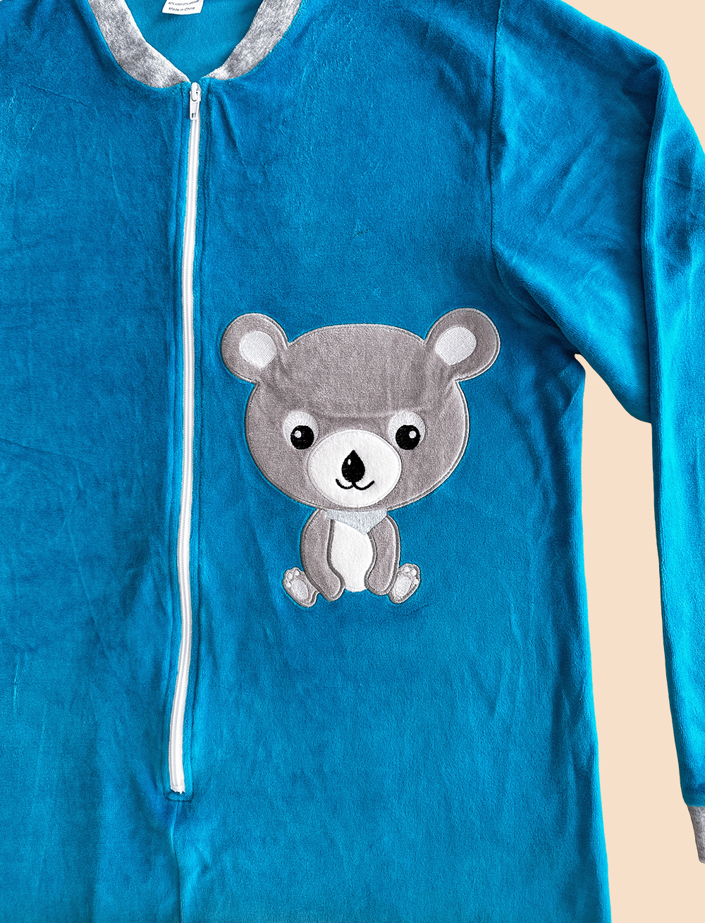 Baby bear Footed pajama Footed pyjamas Diaper Minister