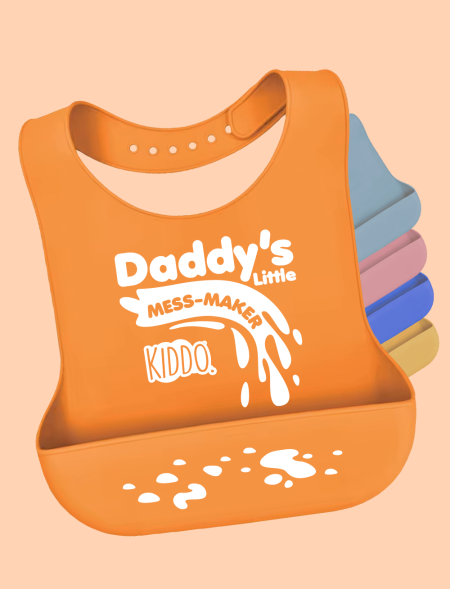 Kiddo Mess Maker Silikon-Lätzchen
