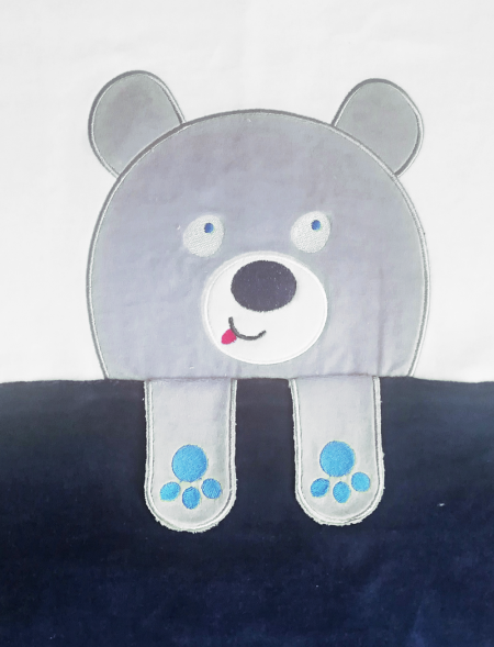Bear footed pajama