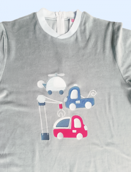 Little Trucks footed pajama