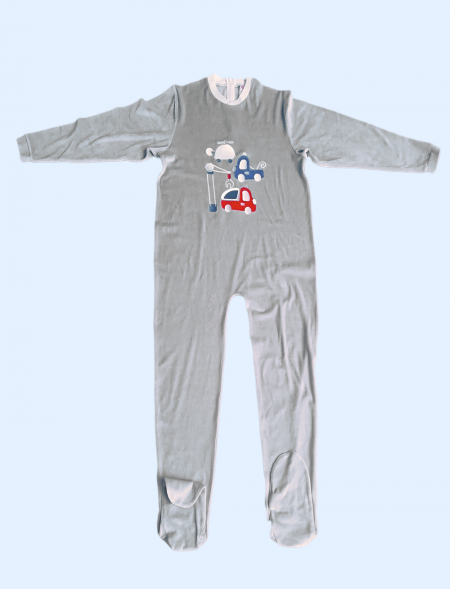 Little Trucks footed pajama