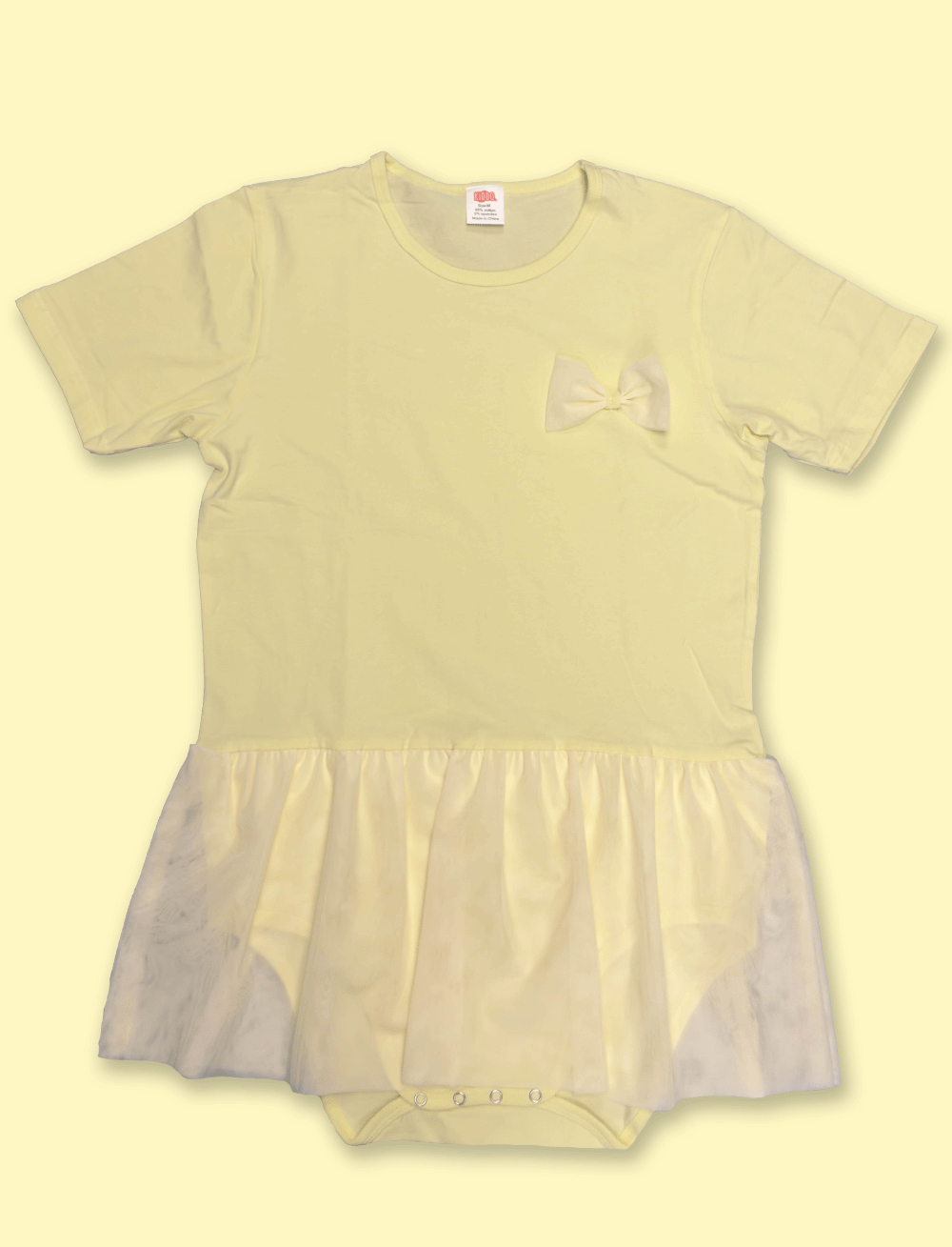 Body Tutu-Kleid Gelb Body Tutu-Kleid Gelb