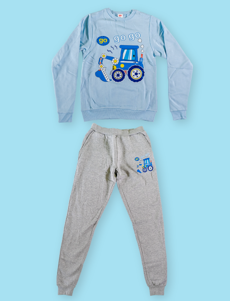 Ensemble jogging Pelleteuse