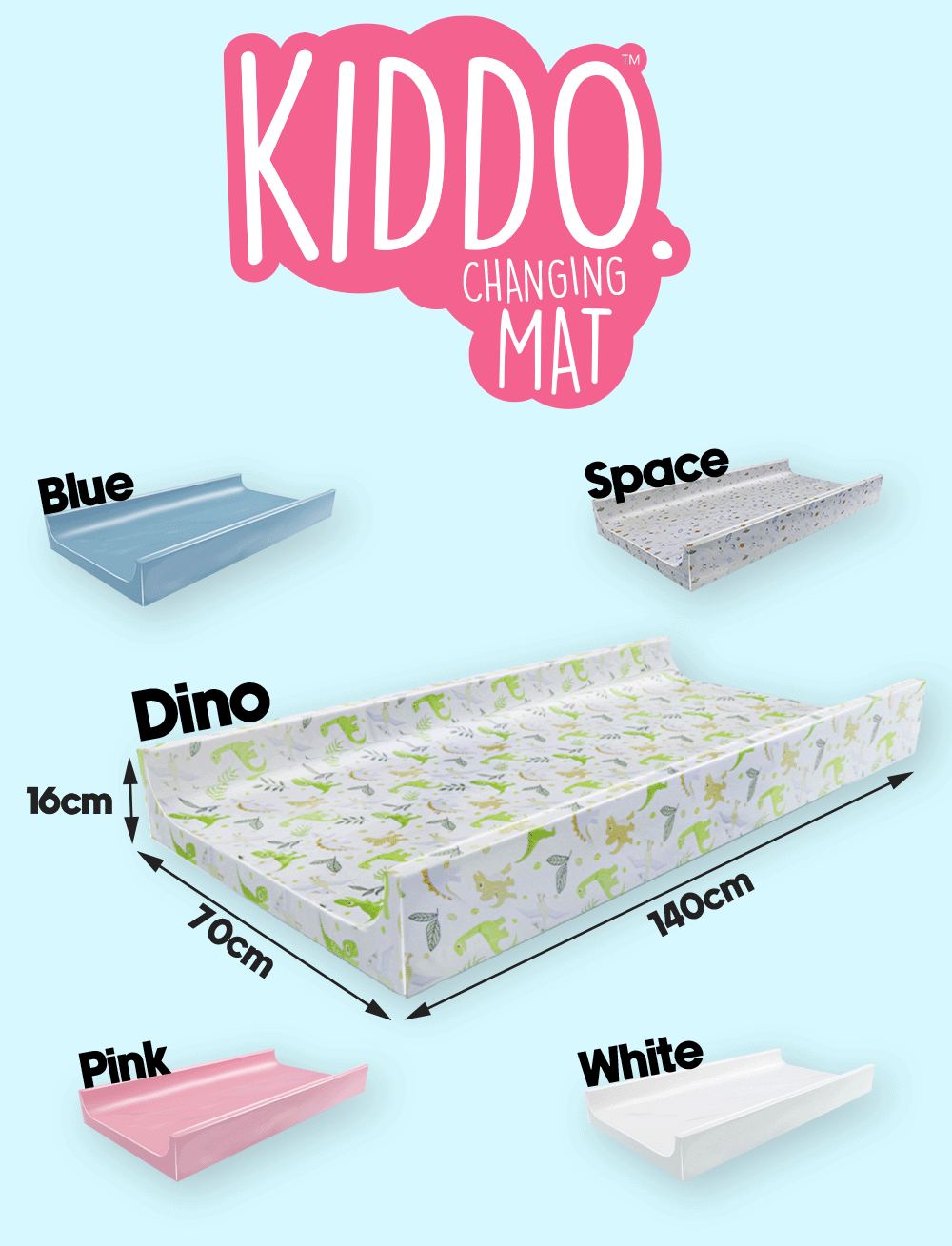 Kiddo changing mat Kiddo changing mat