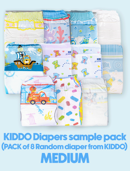 Test Pack Kiddo Diapers M