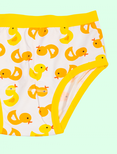 Slip Kiddo canards jaune