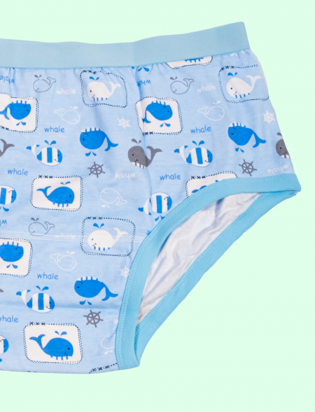 Slip baleine bleue