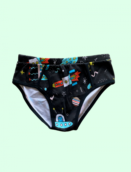Slip Kiddo espace (noir)