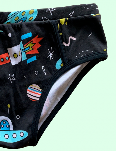 Slip Kiddo espace (noir)