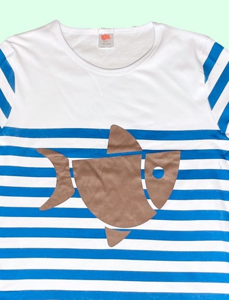 T-shirt Kiddo petit poisson