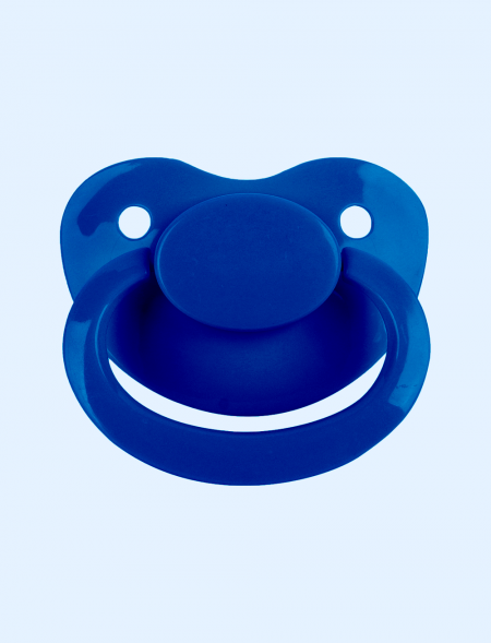 dark blue adult pacifier XL
