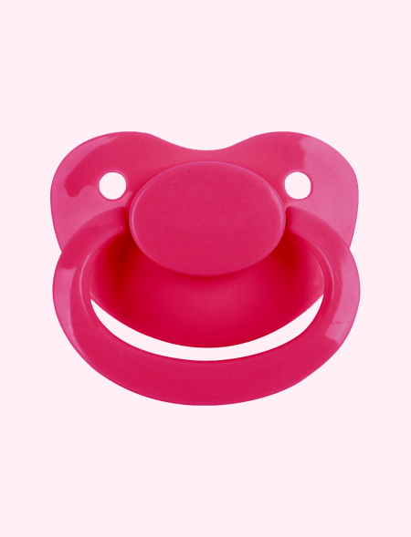 Adult Pacifier magenta XL