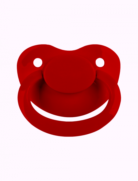 Adult red pacifier XL