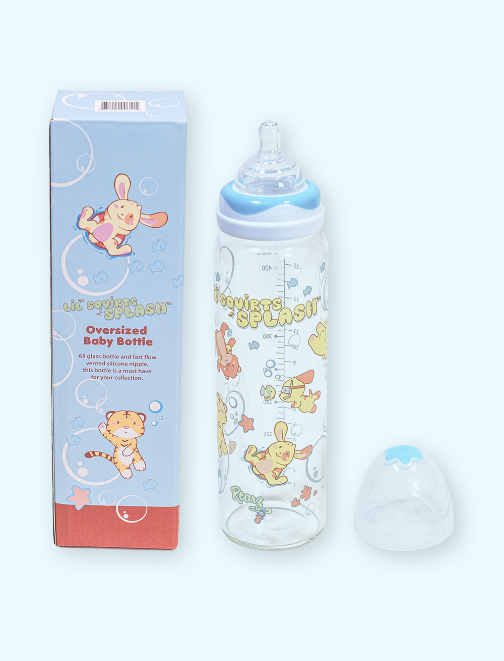 Adult baby bottle Rearz Splash 