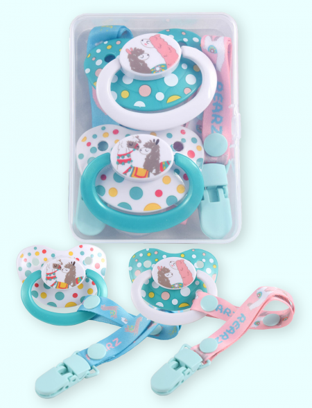 Set de 2 tétines Rearz princesses 