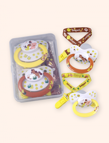 Set de 2 tétines Rearz princesses 