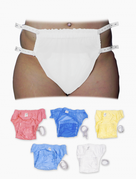 PVC Panties Clear Plastic Underwear Pants Knickers Diaper Cover