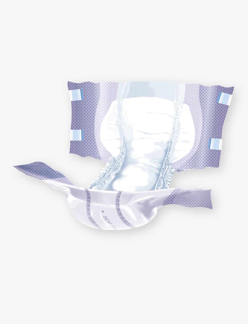 Seni Standard Plus Air - Plastic diapers - Diaper Minister